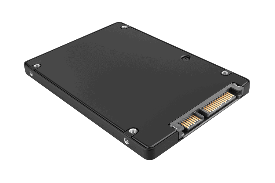 Solid state drive used for storage